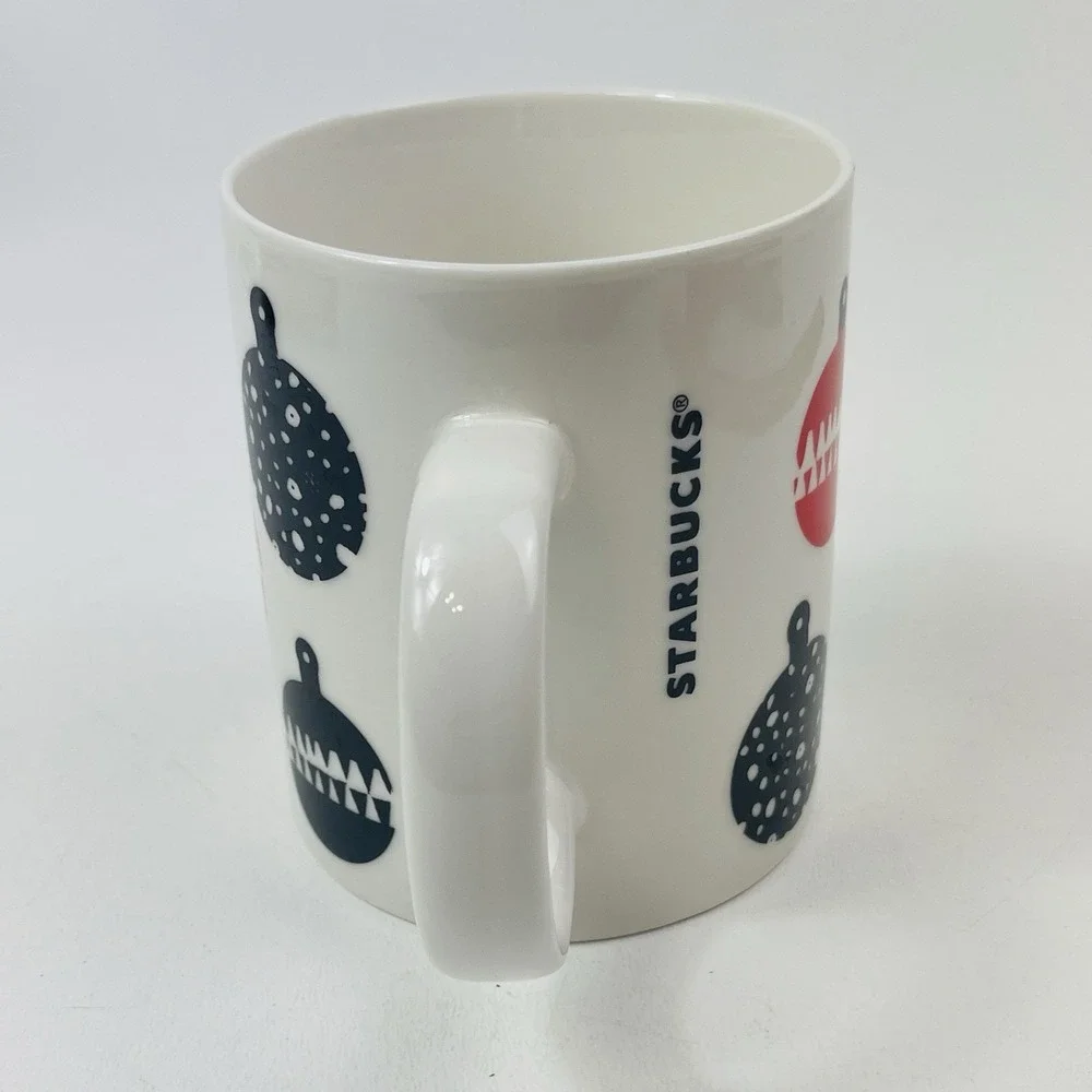 Starbucks Holiday Mug 2016 Christmas 12 oz Coffee‎ Cup Collectible Ornaments Tea